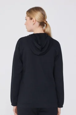Hoodie Sweatshirt With Zipper And Drawstring - Tracksuits - Women | Tezenis