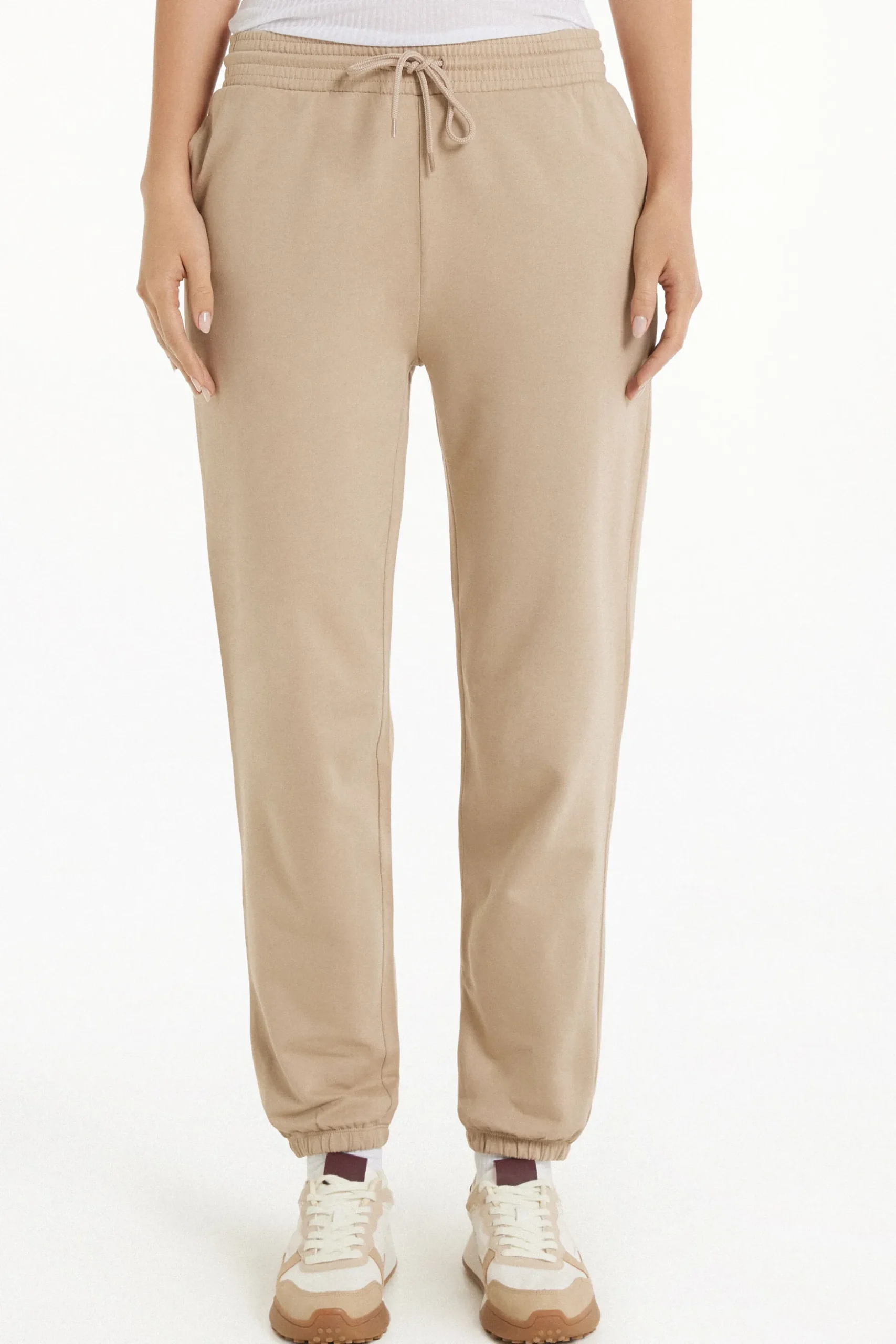 Joggers With Welt Pocket And Drawstring - Tracksuits - Women | Tezenis