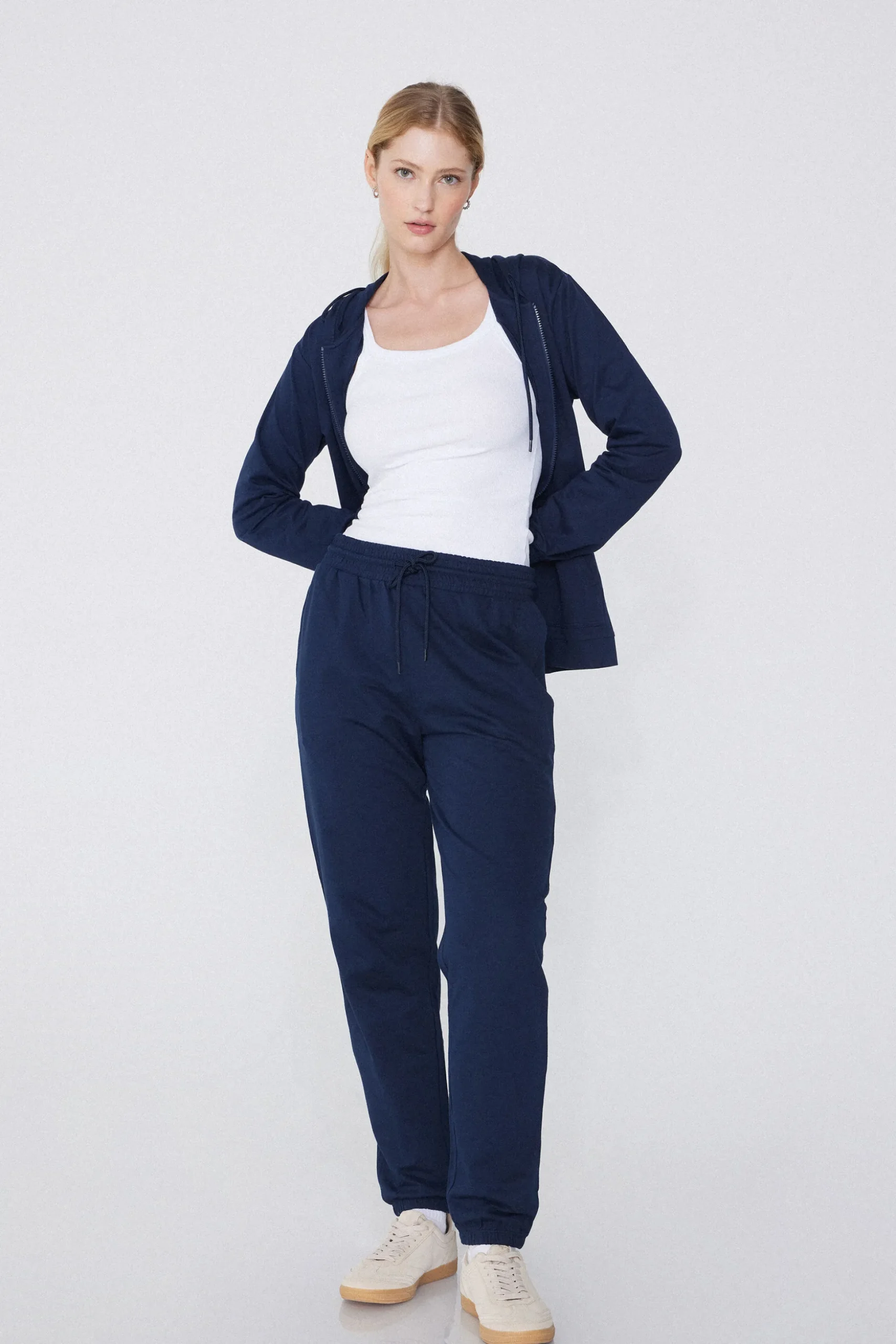 Joggers With Welt Pocket And Drawstring - Tracksuits - Women | Tezenis