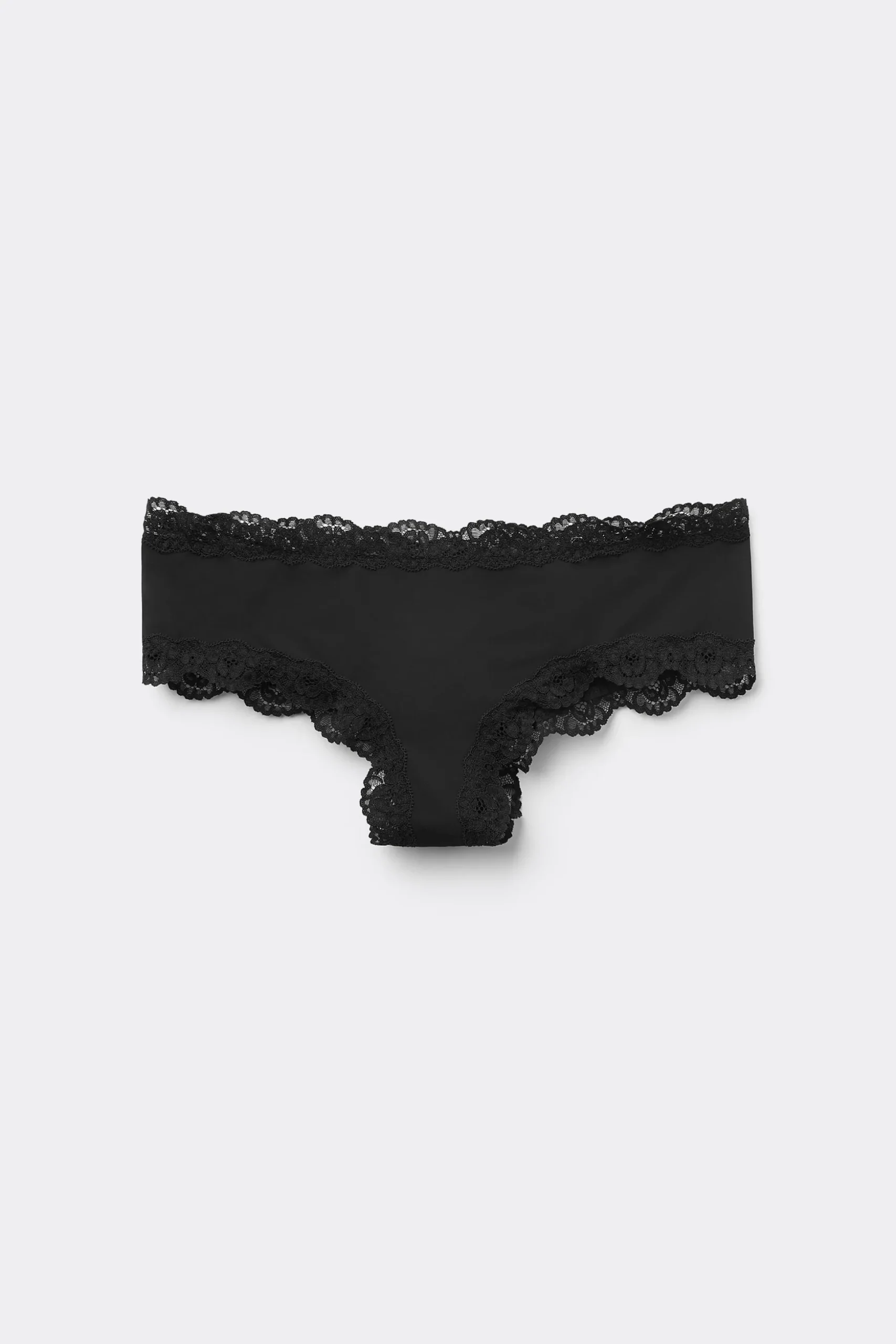 Lace And Microfiber Cheeky Hipster - French Cut - Women | Tezenis