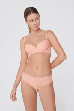 Lace And Microfiber Cheeky Hipster - French Cut - Women | Tezenis