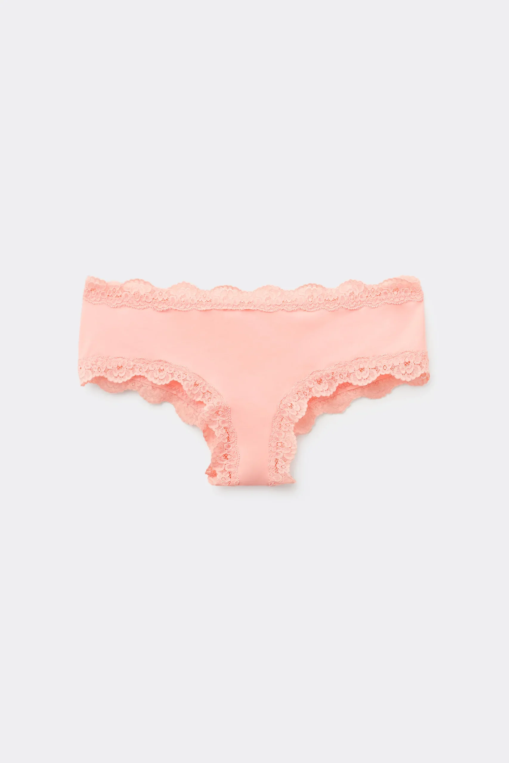 Lace And Microfiber Cheeky Hipster - French Cut - Women | Tezenis