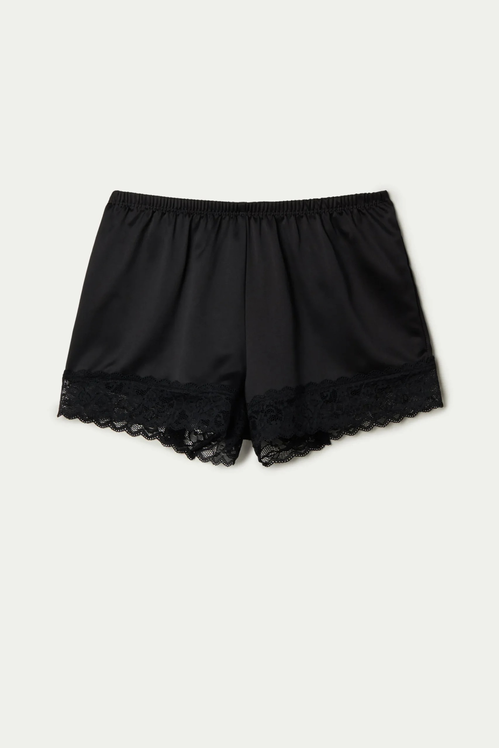 Lace And Satin Shorts - Pajama Sets - Women | Tezenis
