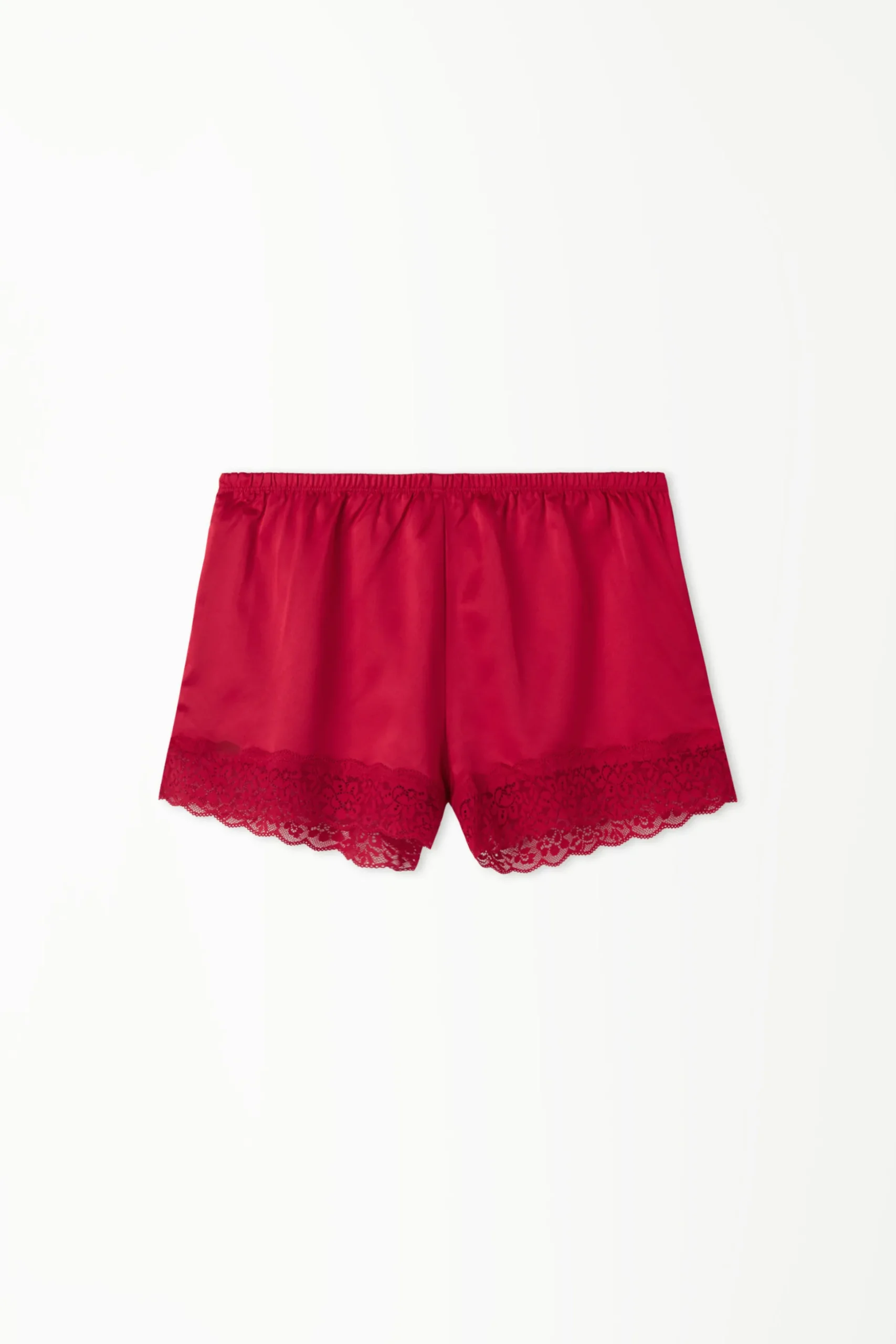 Lace And Satin Shorts - Pajama Sets - Women | Tezenis