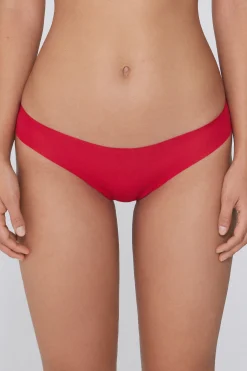 Laser-Cut Cotton Recycled Lace Brazilian Panties - Cheeky Briefs - Women | Tezenis