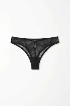 Last Night Lace Brazilian Panties - Cheeky Briefs - Women | Tezenis
