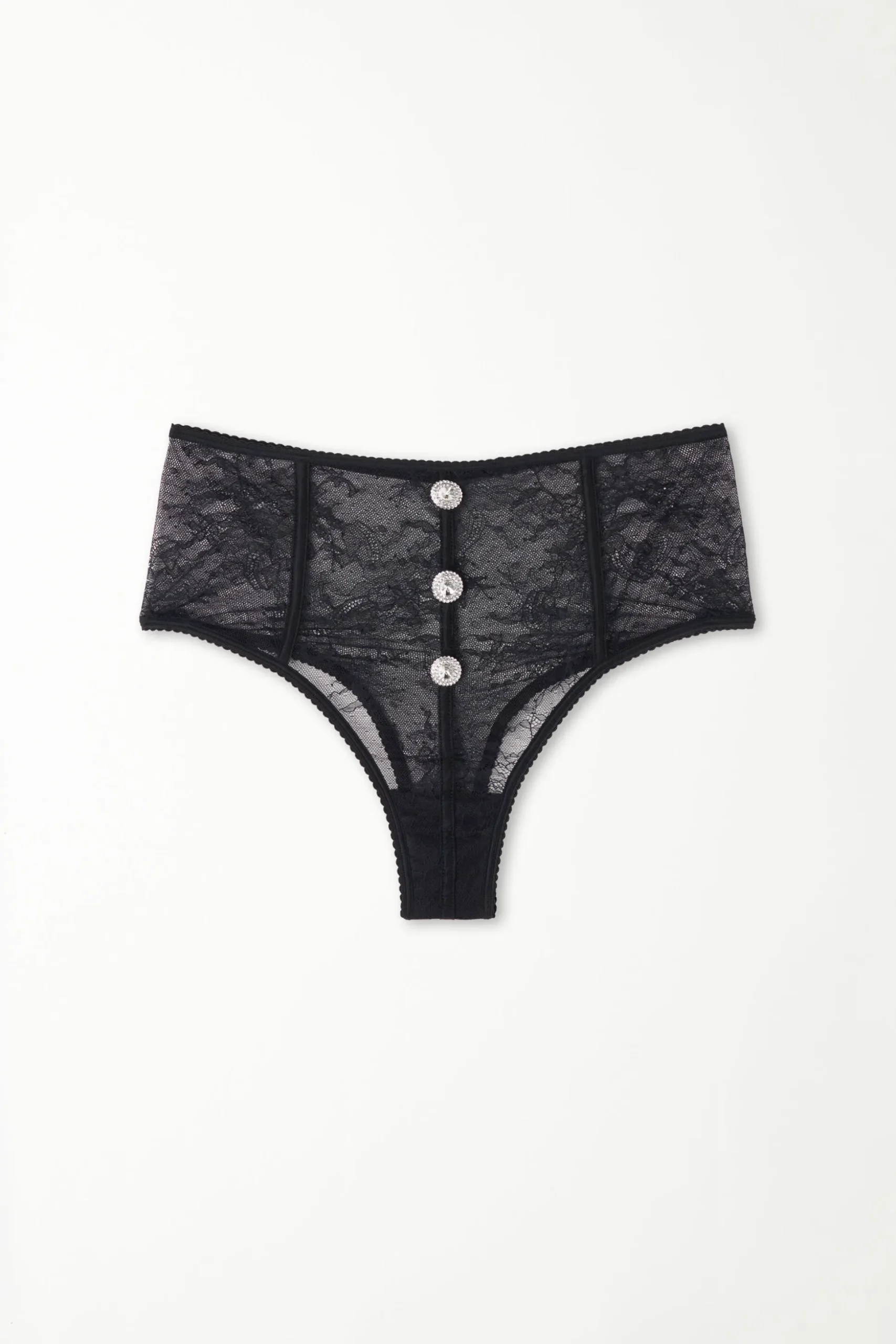 Last Night Lace High-Waisted Hipsters - French Cut - Women | Tezenis