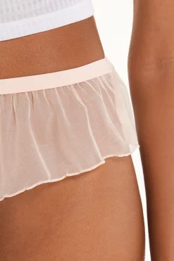 Lettuce Leaf Tulle Hipsters - French Cut - Women | Tezenis