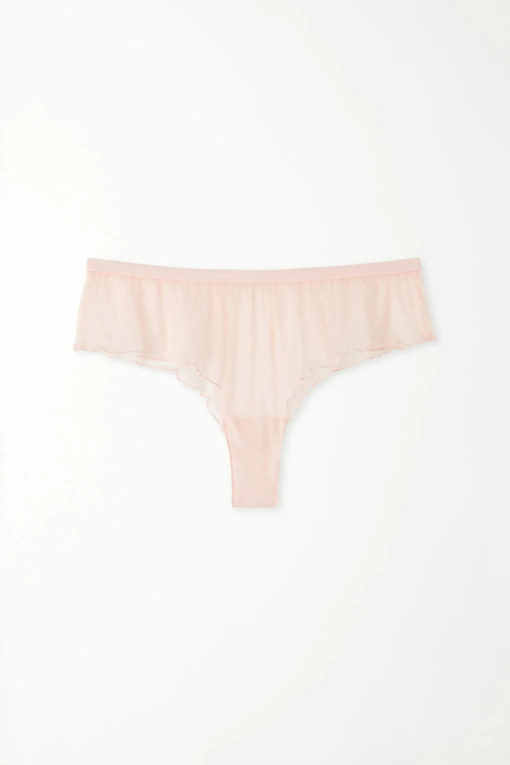Lettuce Leaf Tulle Hipsters - French Cut - Women | Tezenis