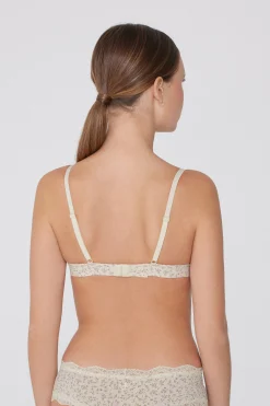 Lisbon Printed Microfiber Triangle Bra - Triangle - Women | Tezenis