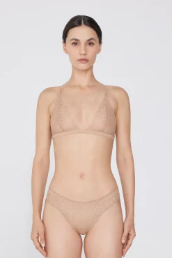 Lisbon Unpadded Recycled Lace Triangle Bra - Triangle - Women | Tezenis