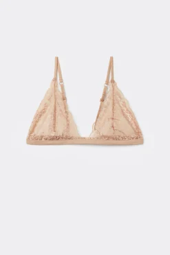 Lisbon Unpadded Recycled Lace Triangle Bra - Triangle - Women | Tezenis
