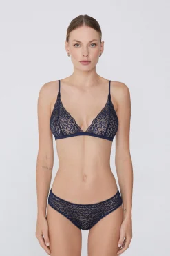 Lisbon Unpadded Recycled Lace Triangle Bra - Triangle - Women | Tezenis