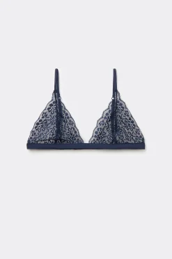 Lisbon Unpadded Recycled Lace Triangle Bra - Triangle - Women | Tezenis