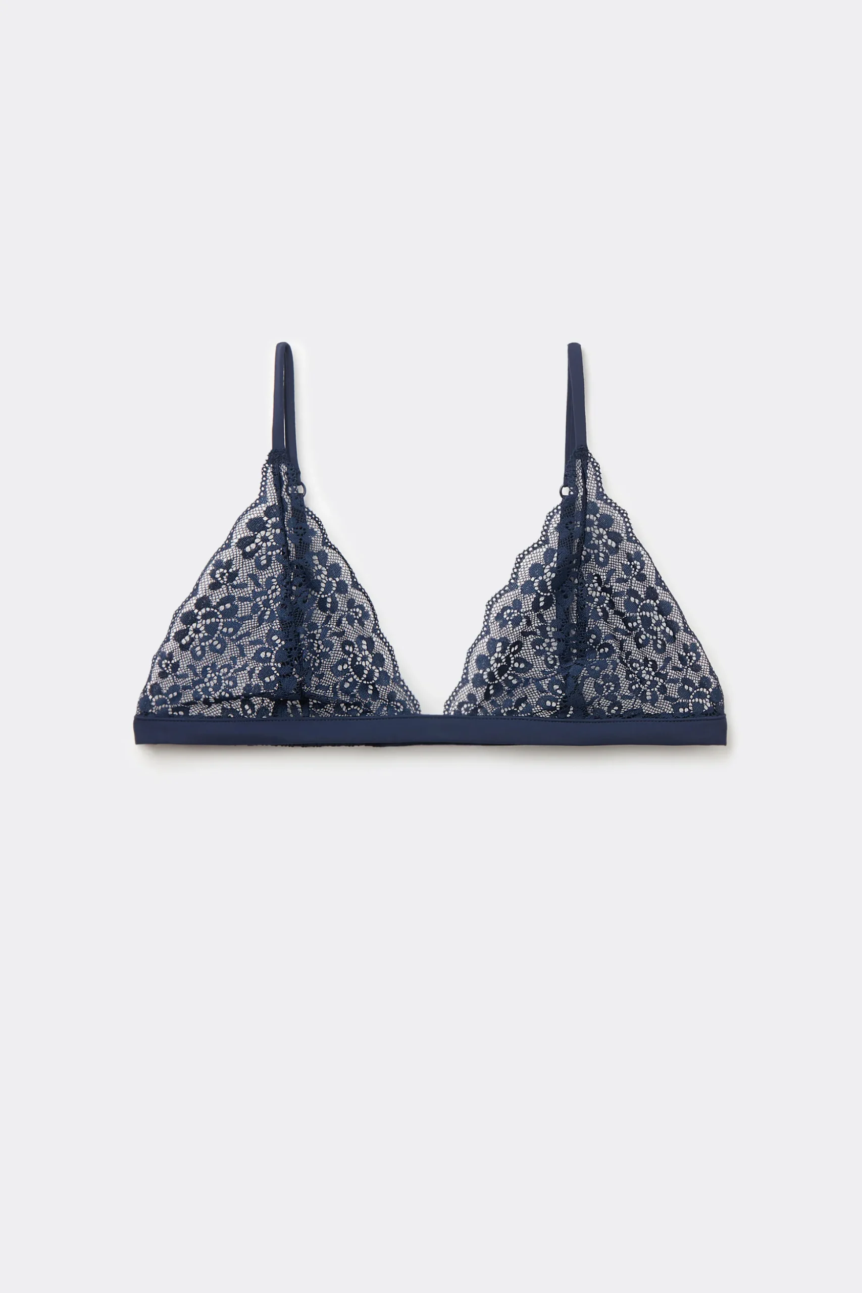 Lisbon Unpadded Recycled Lace Triangle Bra - Triangle - Women | Tezenis