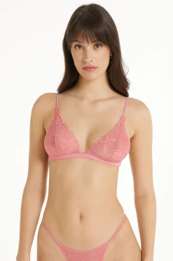 Lisbon Unpadded Recycled Lace Triangle Bra - Triangle - Women | Tezenis