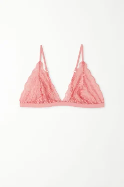 Lisbon Unpadded Recycled Lace Triangle Bra - Triangle - Women | Tezenis