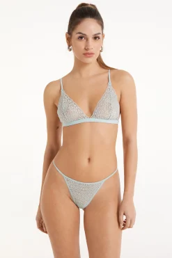 Lisbon Unpadded Recycled Lace Triangle Bra - Triangle - Women | Tezenis