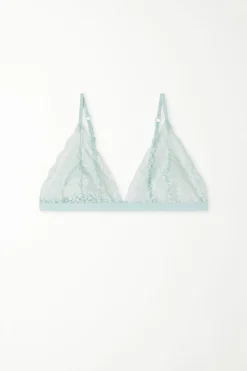 Lisbon Unpadded Recycled Lace Triangle Bra - Triangle - Women | Tezenis