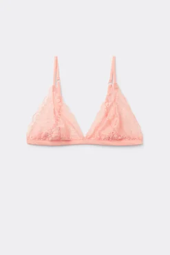 Lisbon Unpadded Recycled Lace Triangle Bra - Triangle - Women | Tezenis