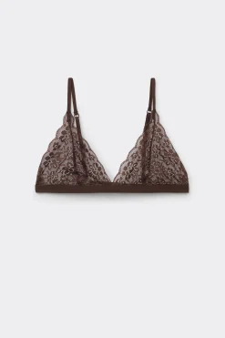 Lisbon Unpadded Recycled Lace Triangle Bra - Triangle - Women | Tezenis