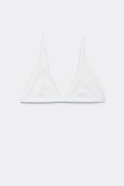 Lisbon Unpadded Recycled Lace Triangle Bra - Triangle - Women | Tezenis