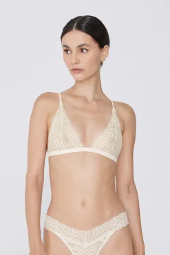 Lisbon Unpadded Recycled Lace Triangle Bra - Triangle - Women | Tezenis