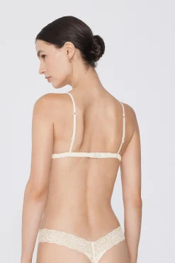 Lisbon Unpadded Recycled Lace Triangle Bra - Triangle - Women | Tezenis
