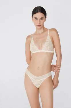 Lisbon Unpadded Recycled Lace Triangle Bra - Triangle - Women | Tezenis