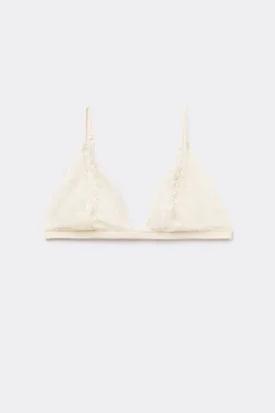 Lisbon Unpadded Recycled Lace Triangle Bra - Triangle - Women | Tezenis