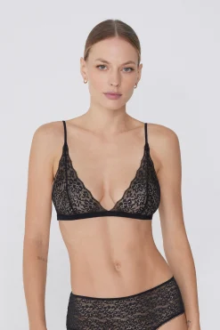 Lisbon Unpadded Recycled Lace Triangle Bra - Triangle - Women | Tezenis