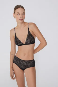 Lisbon Unpadded Recycled Lace Triangle Bra - Triangle - Women | Tezenis