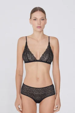 Lisbon Unpadded Recycled Lace Triangle Bra - Triangle - Women | Tezenis