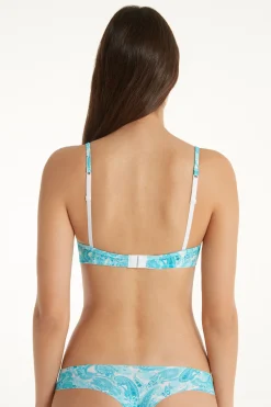 London Bra In Printed Cotton - Triangle - Women | Tezenis