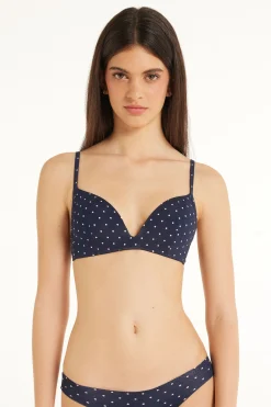 London Bra In Printed Cotton - Triangle - Women | Tezenis