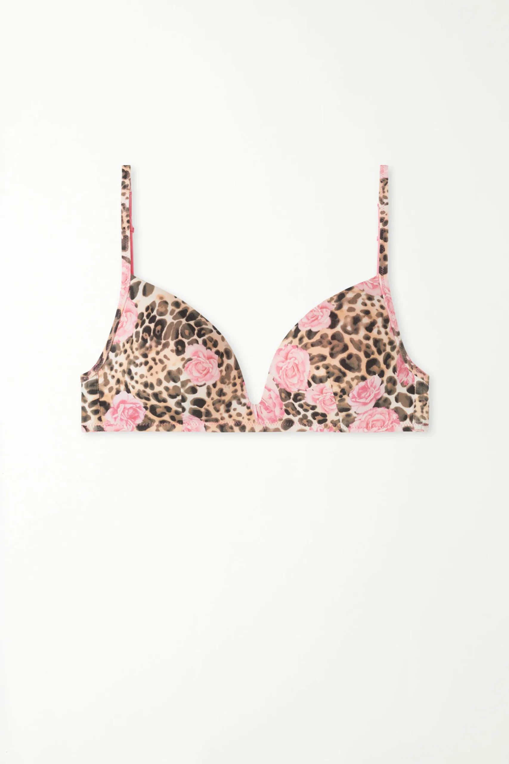 London Bra In Printed Cotton - Triangle - Women | Tezenis