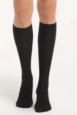 Long Heavy Ribbed Socks - Socks - Women | Tezenis