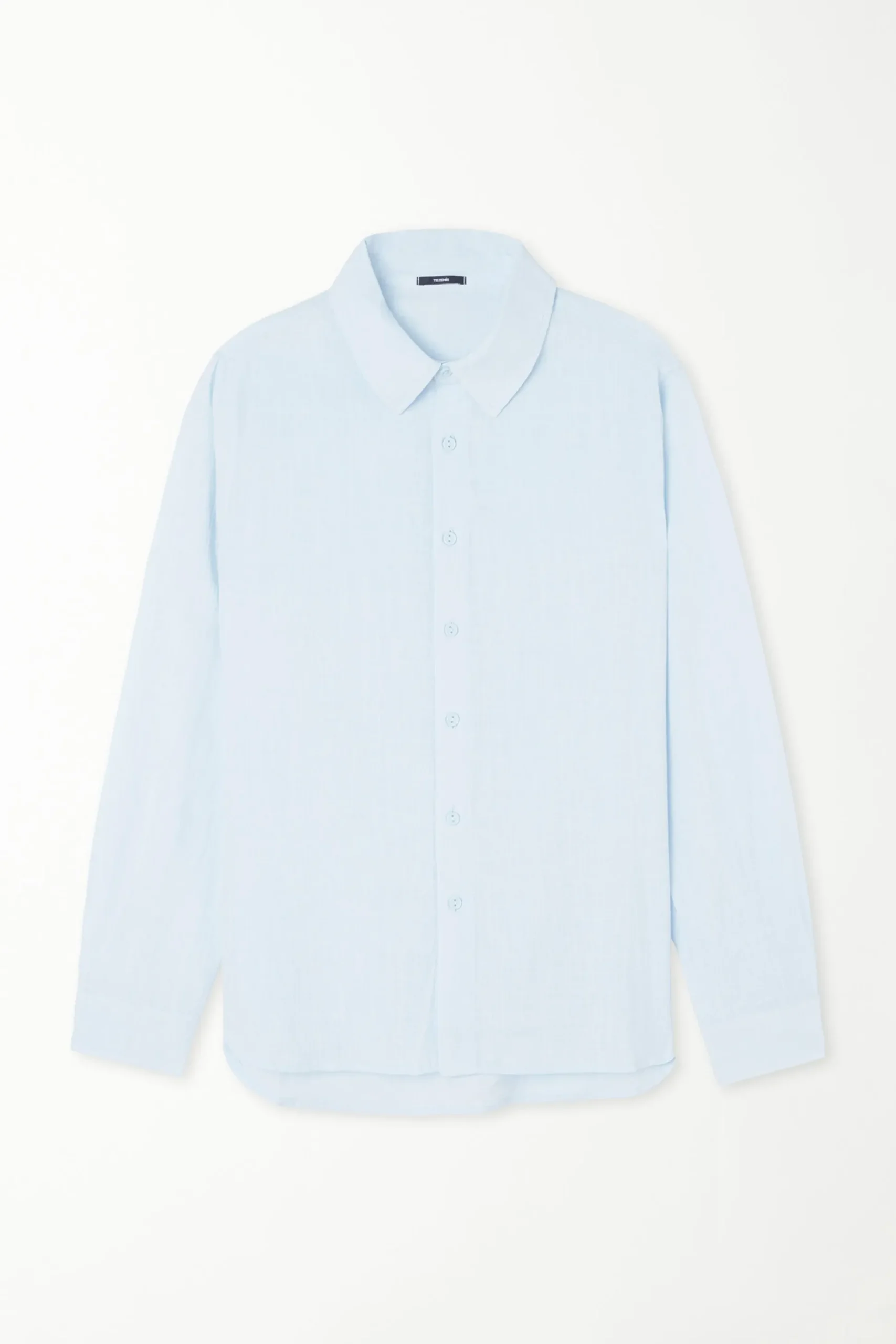 Long Sleeve Shirt In 100% Super Light Cotton - Long-Sleeved Tops - Men | Tezenis