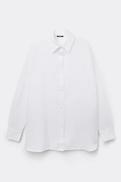 Long Sleeve Shirt In 100% Super Light Cotton - Long-Sleeved Tops - Women | Tezenis