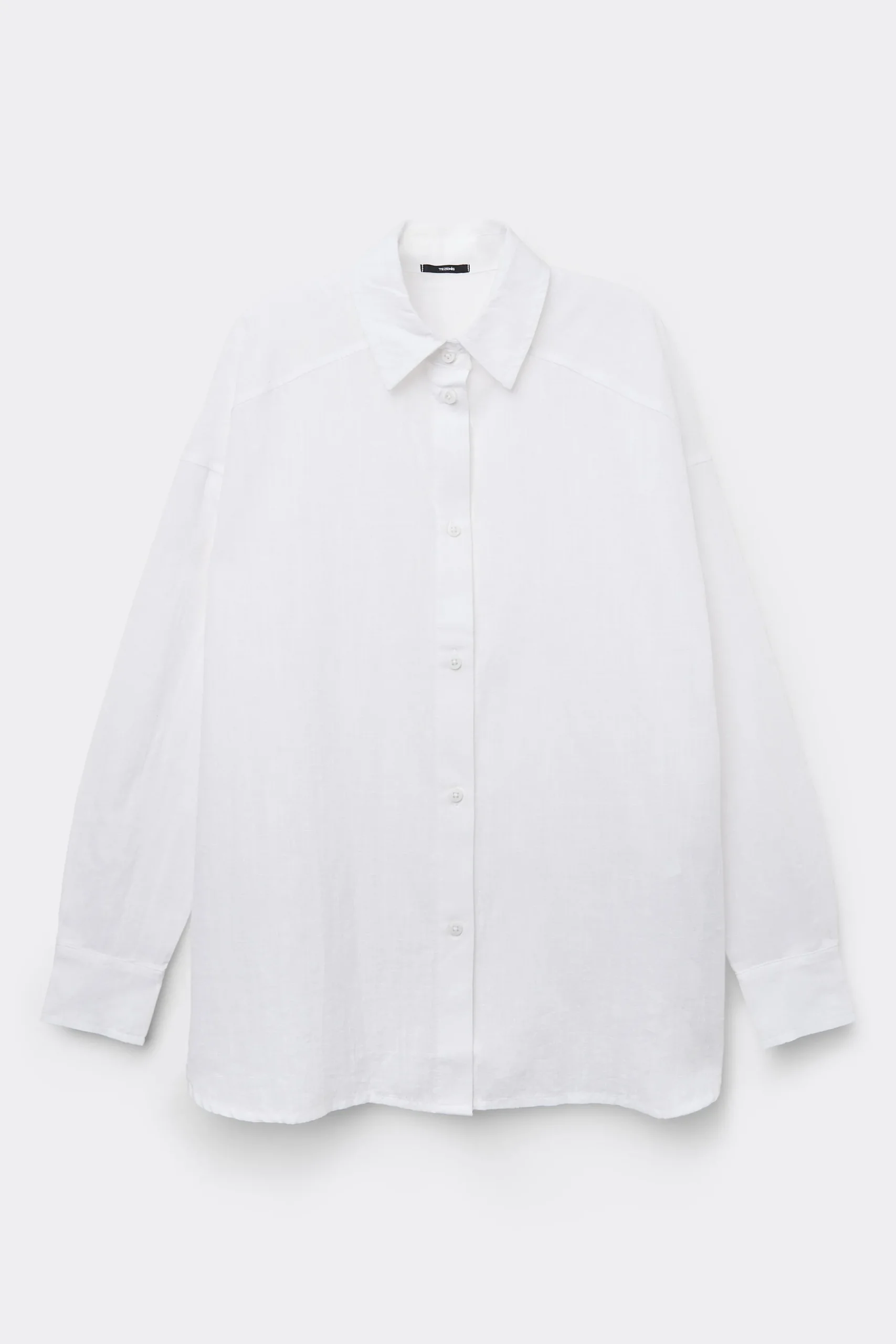 Long Sleeve Shirt In 100% Super Light Cotton - Long-Sleeved Tops - Women | Tezenis