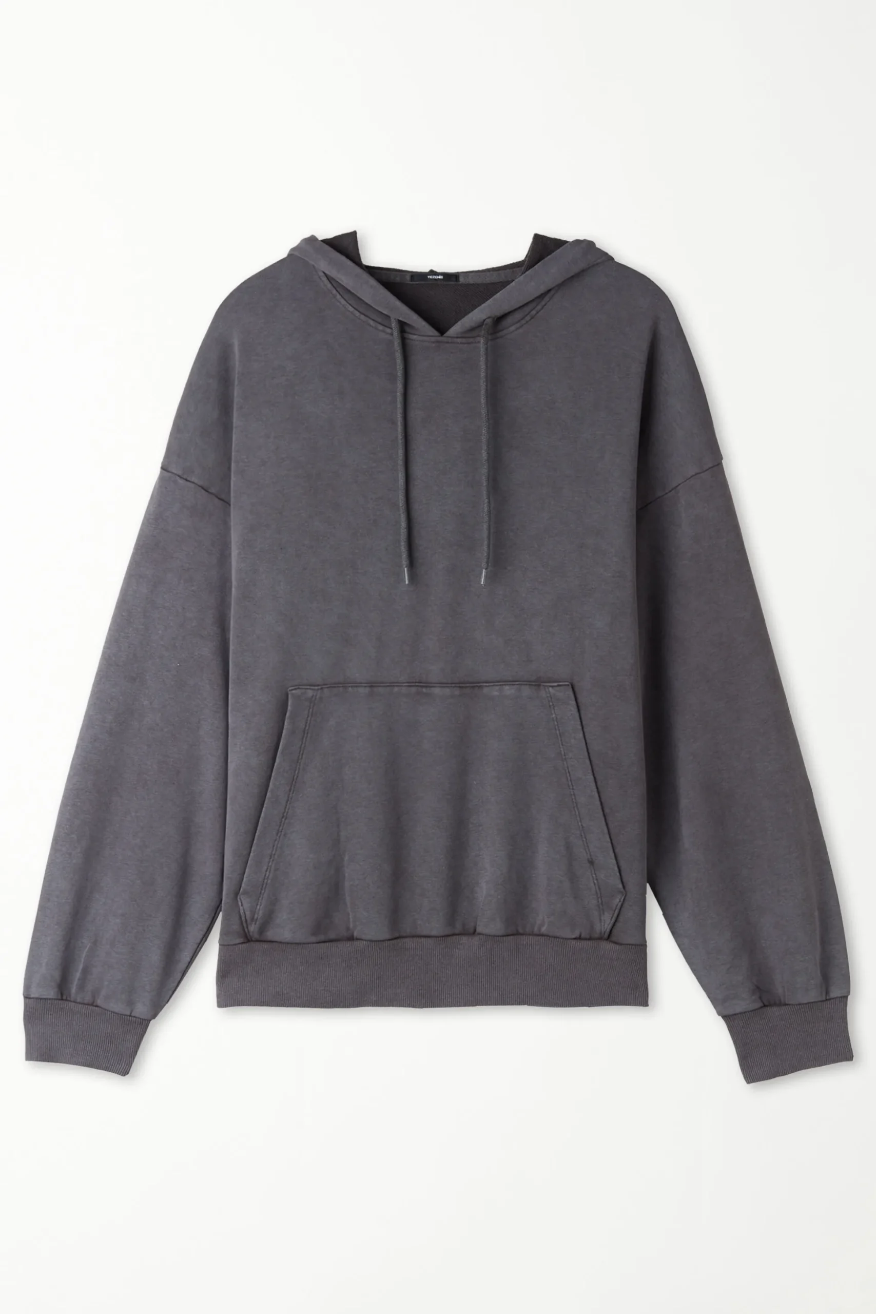 Long Sleeve Washed Hoodie - Sweatshirts - Men | Tezenis