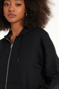 Long Sleeve Zip Heavyweight Hoodie Sweatshirt - Tracksuits - Women | Tezenis