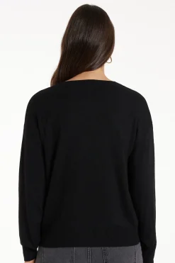 Long-Sleeved Button-Down Wool Cardigan - Cardigans And Sweaters - Women | Tezenis