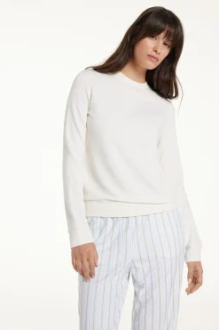 Long-Sleeved Fleece-Lined Top - Pajama Sets - Women | Tezenis