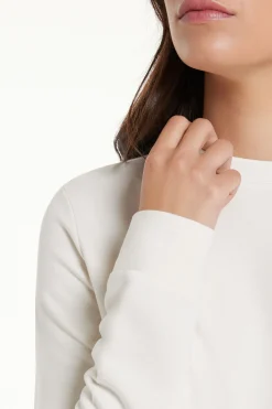 Long-Sleeved Fleece-Lined Top - Pajama Sets - Women | Tezenis