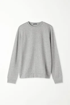 Long-Sleeved Fleece-Lined Top - Pajama Sets - Women | Tezenis