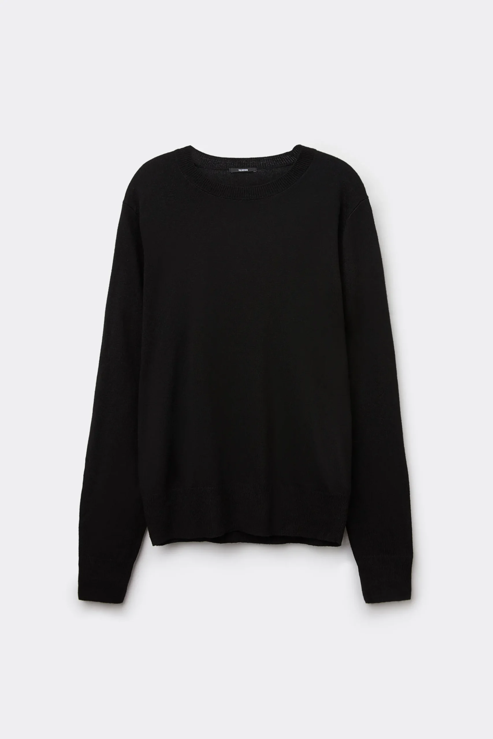 Long-Sleeved Heavy Wool Crew-Neck Sweater - Cardigans And Sweaters - Women | Tezenis