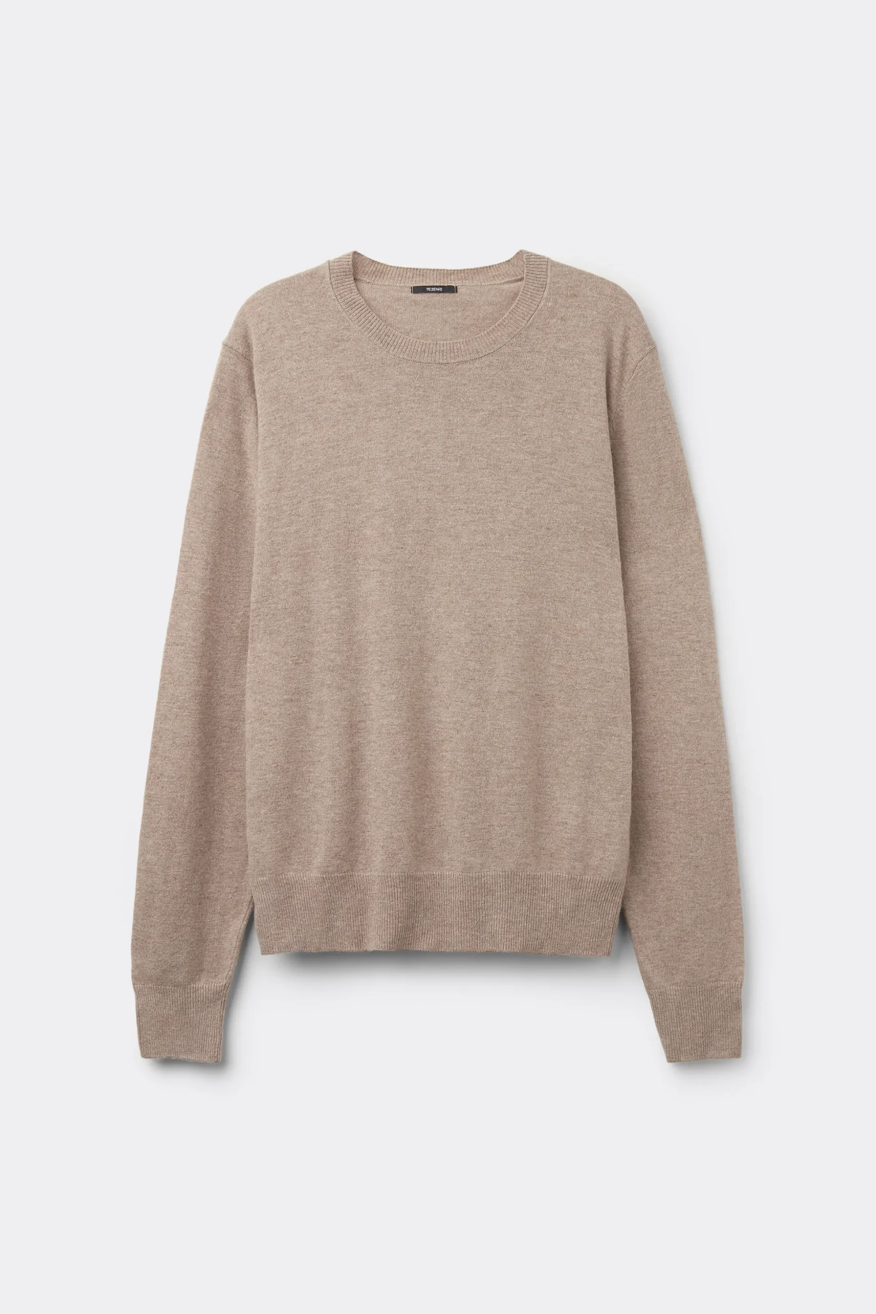 Long-Sleeved Heavy Wool Crew-Neck Sweater - Cardigans And Sweaters - Women | Tezenis