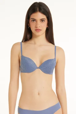 Los Angeles Recycled Lace Super Push-Up Bra - Push-up - Women | Tezenis