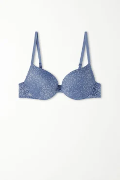 Los Angeles Recycled Lace Super Push-Up Bra - Push-up - Women | Tezenis